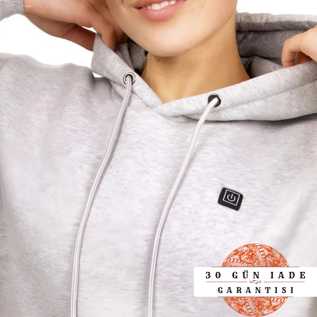 ZUDDORA® Isıtmalı Unisex Hoodie