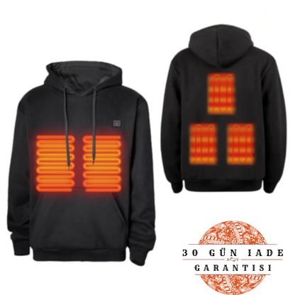 ZUDDORA® Isıtmalı Unisex Hoodie