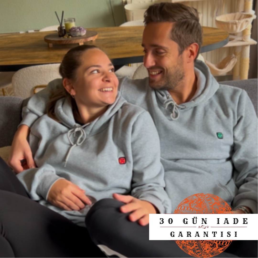 ZUDDORA® Isıtmalı Unisex Hoodie