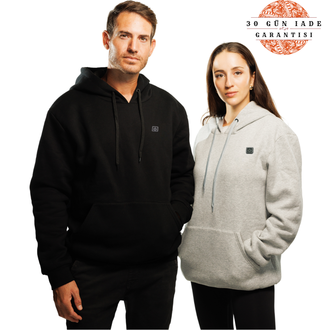 ZUDDORA® Isıtmalı Unisex Hoodie